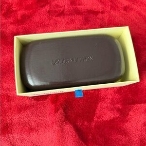 Louis Vuitton Dark Brown Eyewear Case & Box